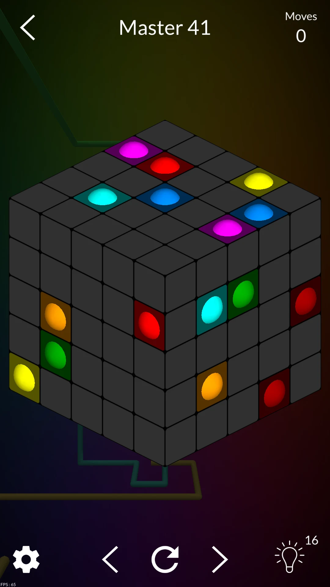 Cube Link: Connect the Dots screenshot